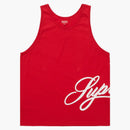 Supreme Mesh Script Tank Top Red
