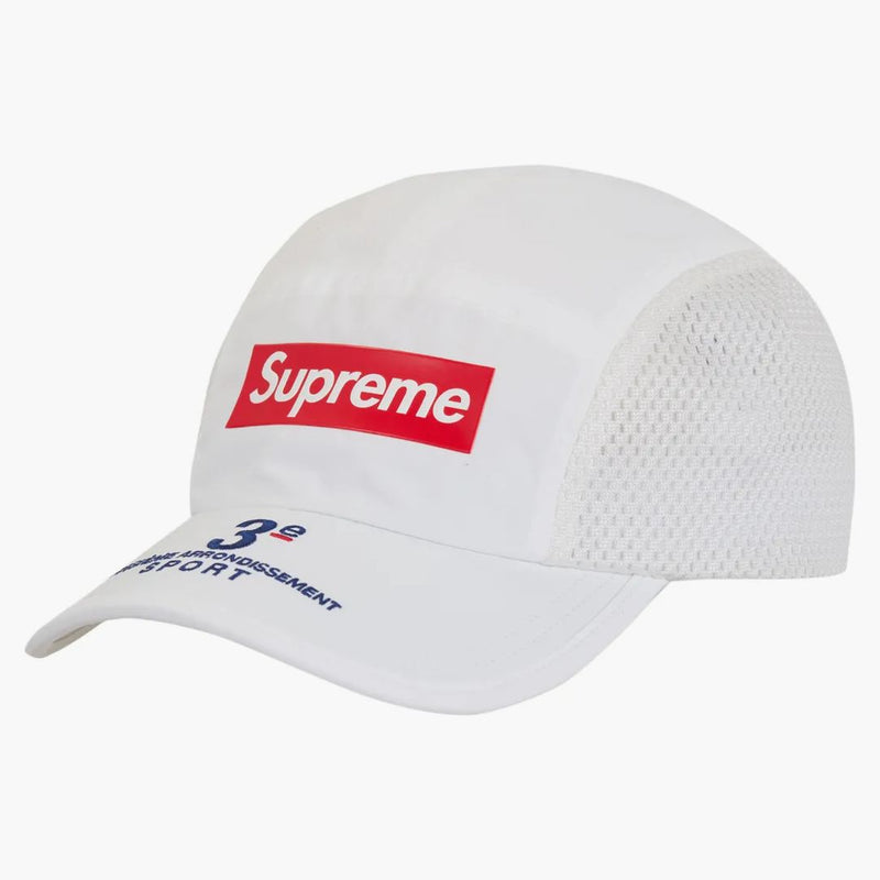 Cap del campo con pannello laterale supremo a maglie SS24 White