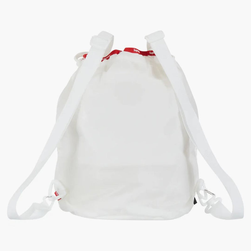 Supreme Mesh Small Backpack White