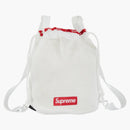 Supreme mesh small backpack white