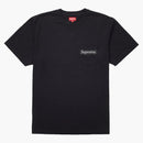 Tè tascabile a strisce suprema a strisce nero