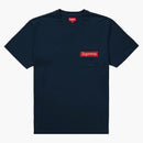Supreme mesh stripe pocket tea navy