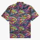 Supreme Mesh Stripe S/s Shirt Multicolor