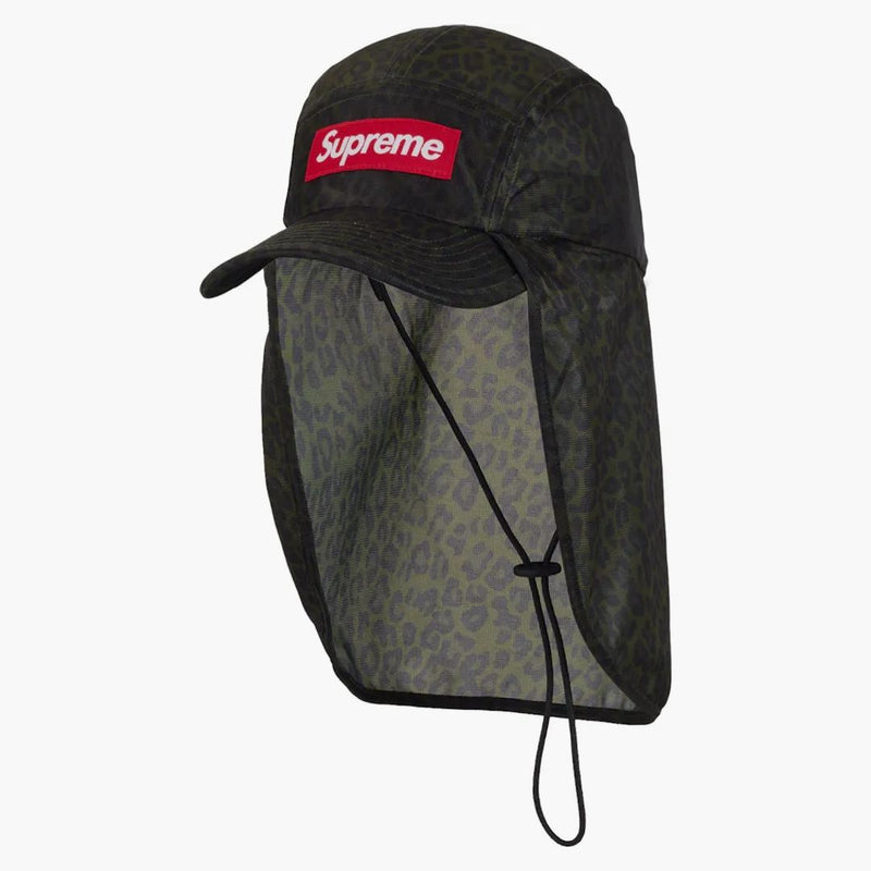 Supreme Mesh Sunshield Camp Cap Leopard