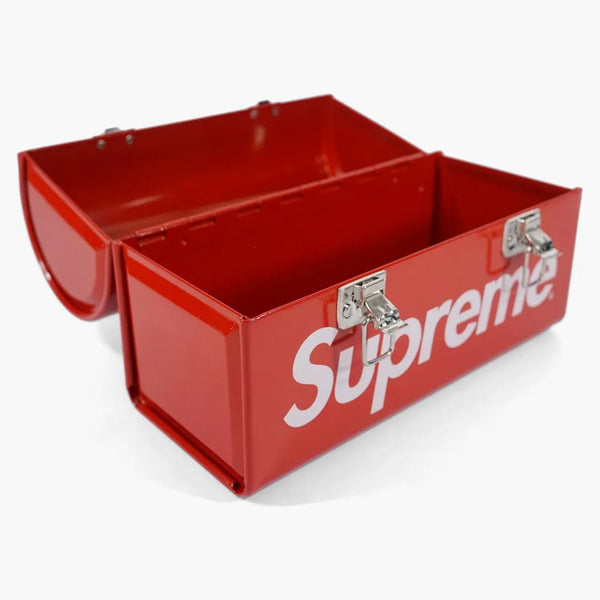 Supremo Metal Lunch Box Red