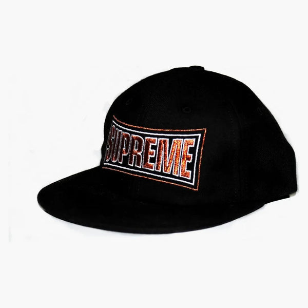 Supreme Metallic Arc 6-panel svart