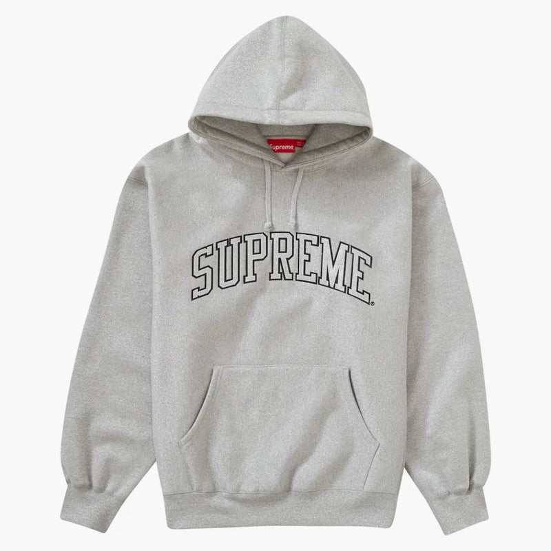 Nejvyšší mikina s kapucí s obloukem (SS23) Heather Grey