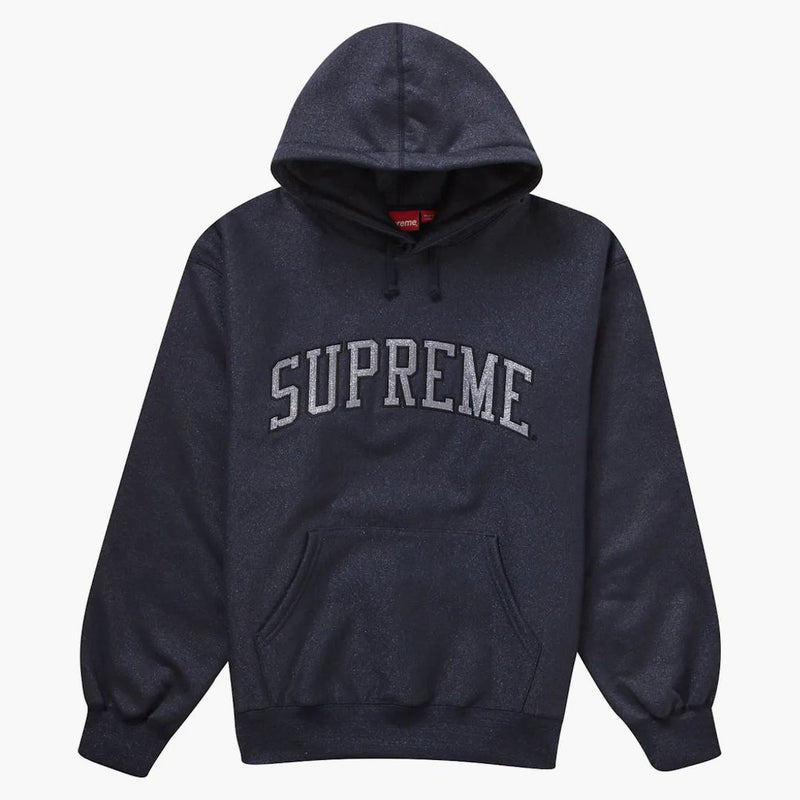 Supreme Metallic Arc Hooded Sweatshirt (SS23) Navy