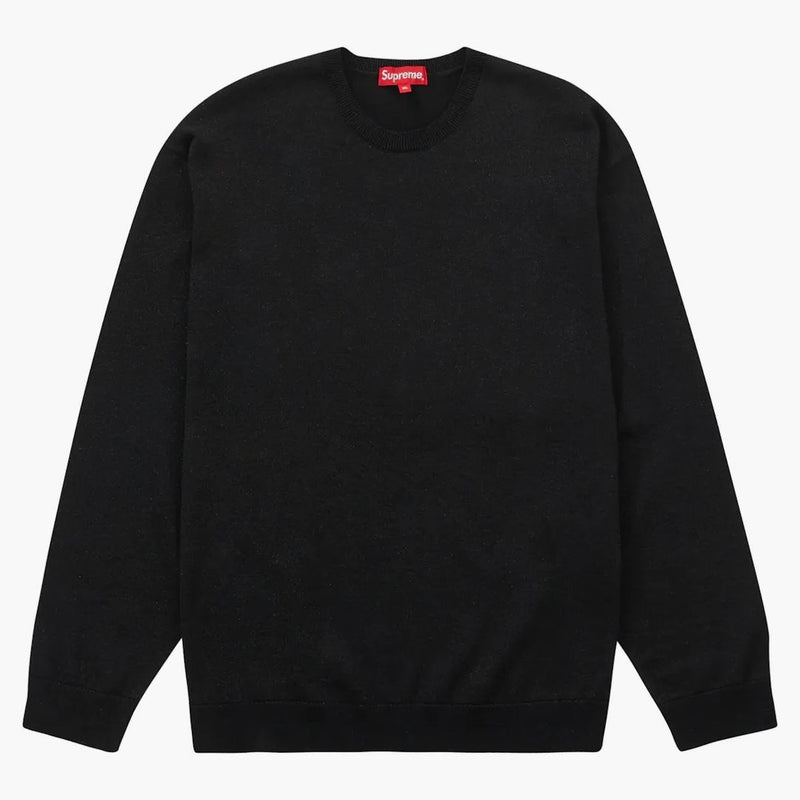 Top metallico supremo l/s nero