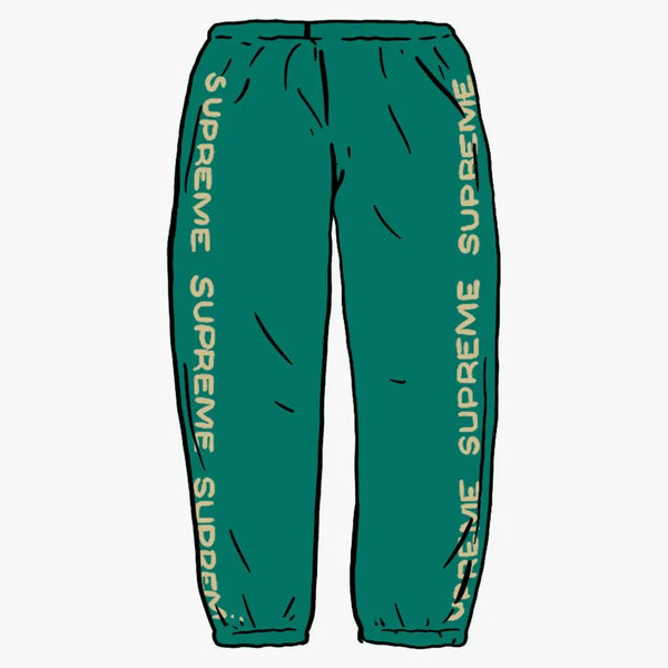 Supreme Metallic Rib Sweatpant Light Pine