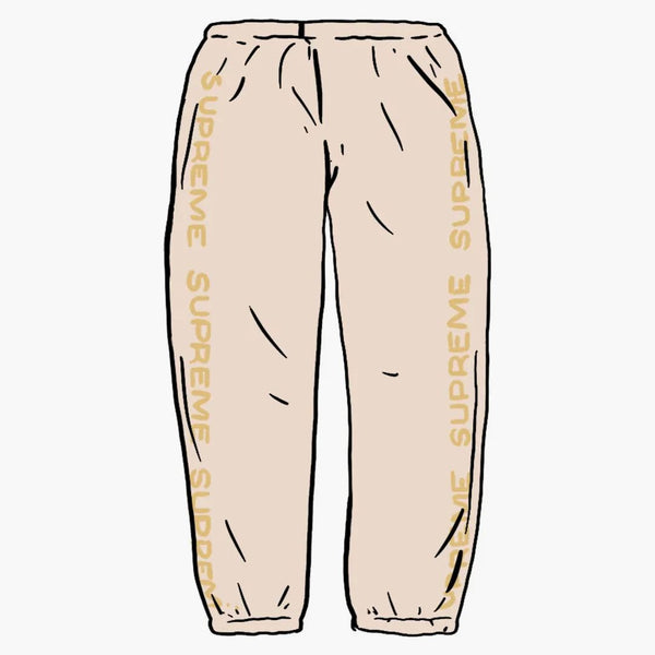 Supreme Metallic Rib Sweatpant Natural