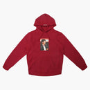 Supreme Michael Jackson Hooded Sweatshirt Cardinal