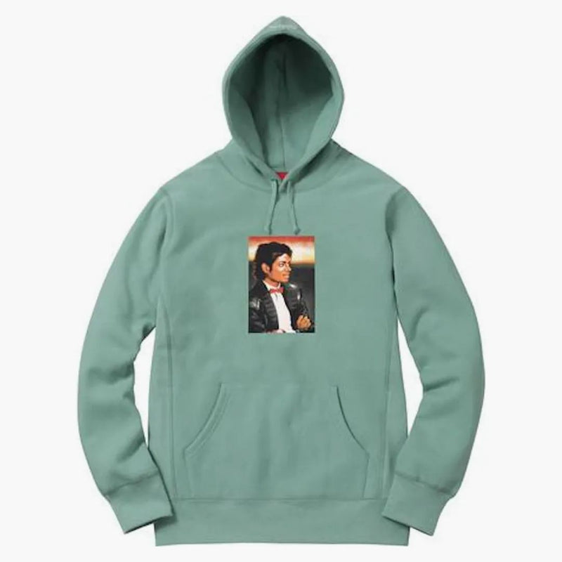 Supreme Michael Jackson Hooded Sweatshirt Seafoam