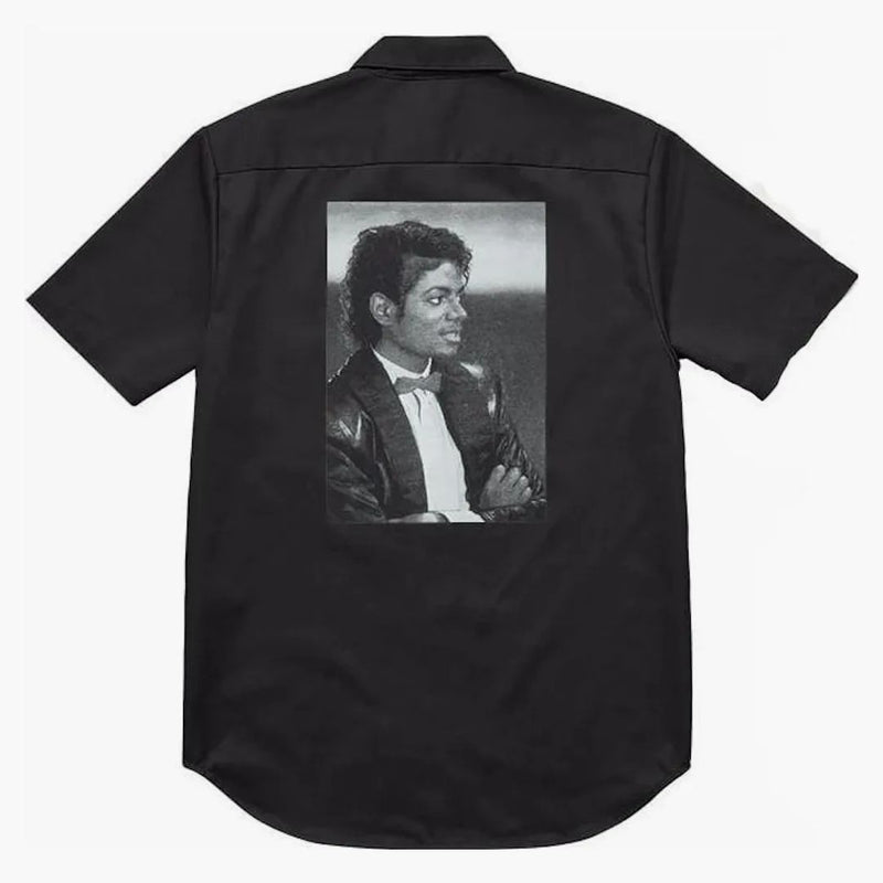 Supreme Michael Jackson SS Work Shirt Black