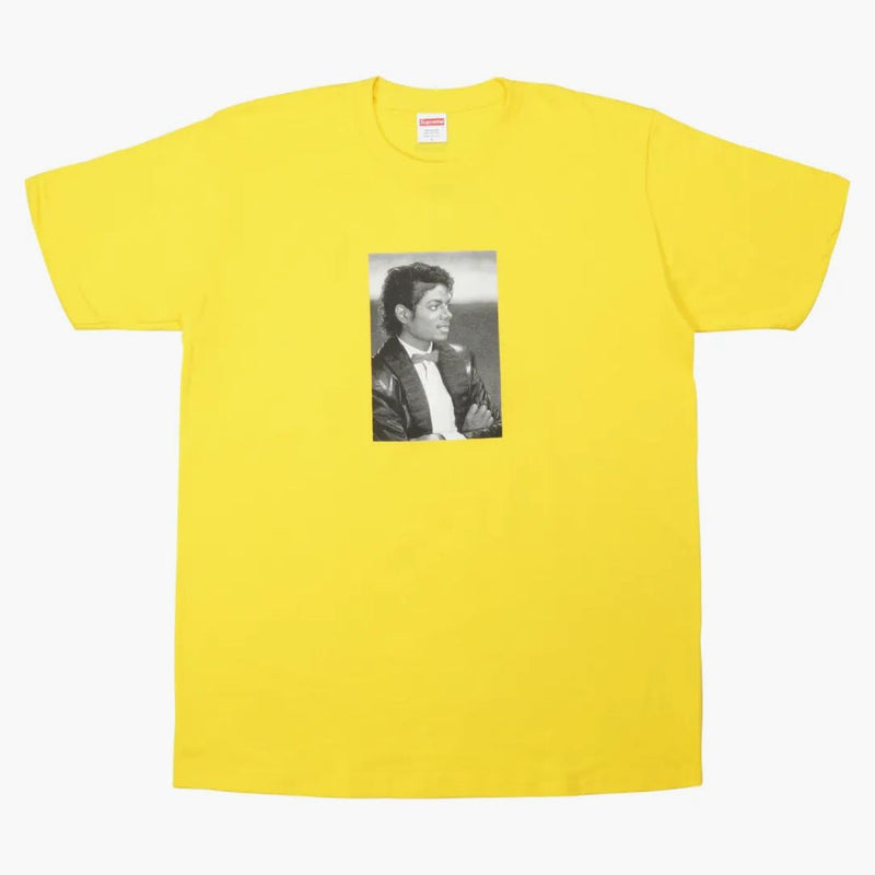 Supreme Michael Jackson Tea Yellow