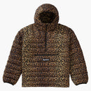 Supreme Micro Down Half Zip Hooded Pullover (fw21) Leopard