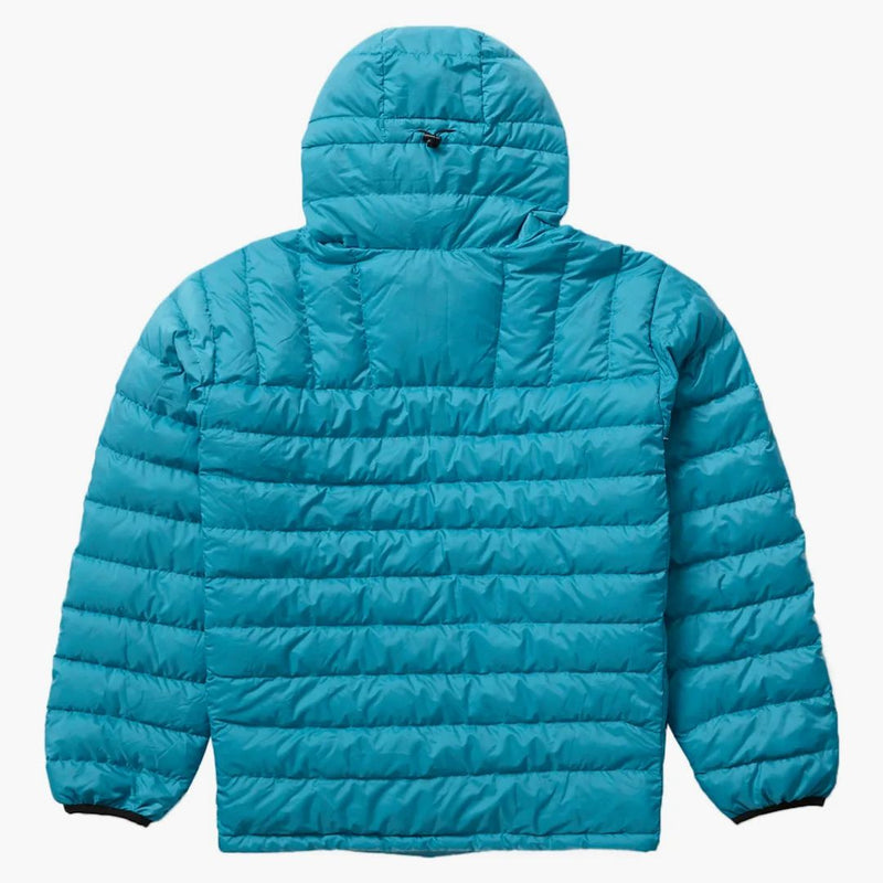 Supreme micro Down Half Zip Capuchero Capeto (FW21) verde azulado