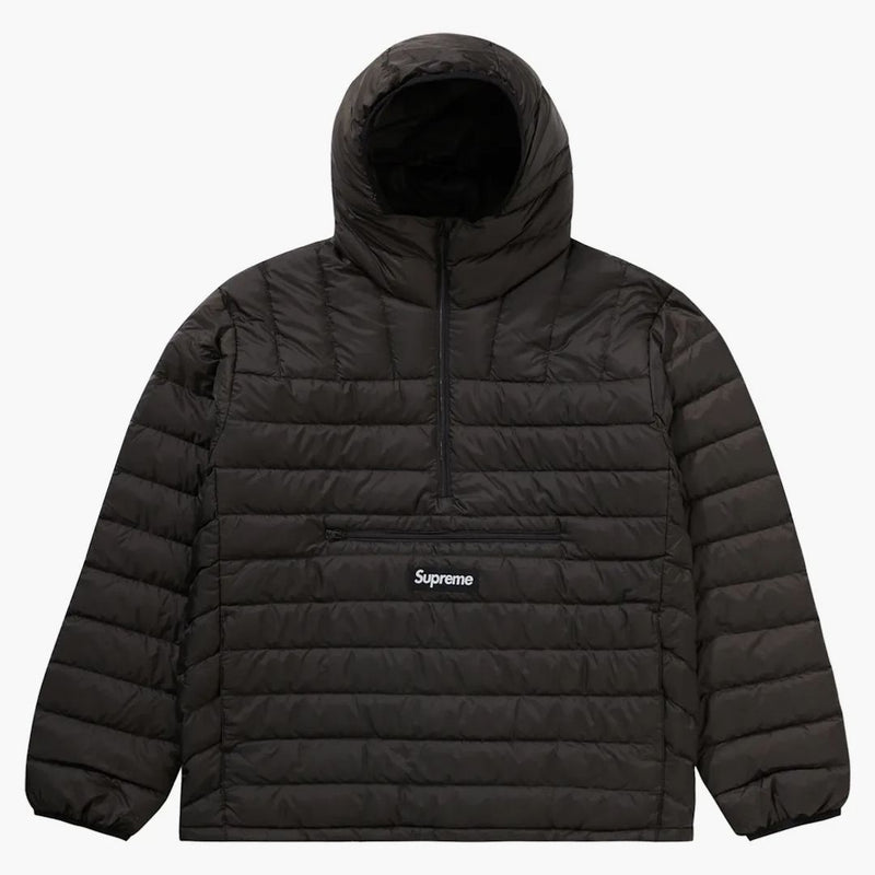Supreme Micro Down Half Zip Hooded Pullover (FW22) Black