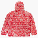 Supreme Micro Down Half Zip Hooded Pullover (FW22) Red Paisley
