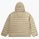 Nejvyšší micro dolů Half Zip spuštění kapuce (FW22) Tan