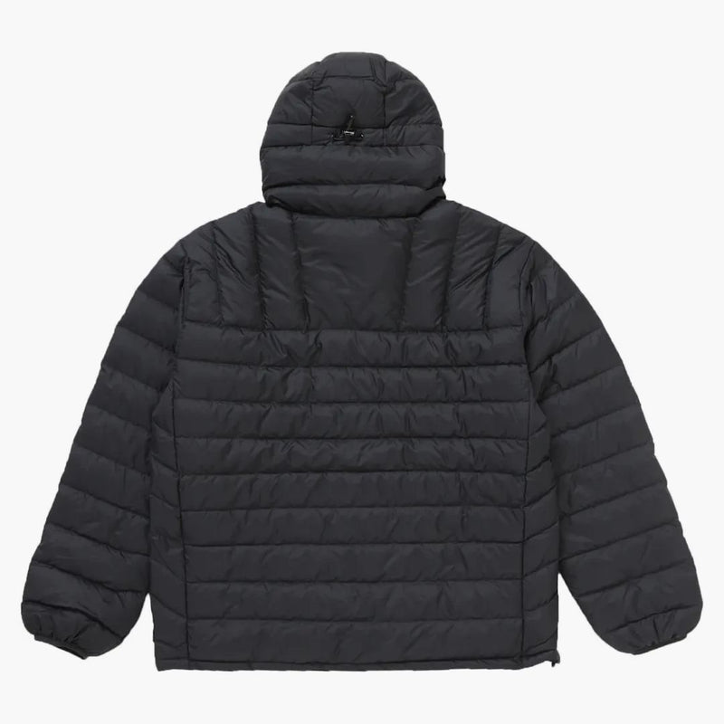 Supreme micro Down Half Zip Capucha Pule (FW24) Negro