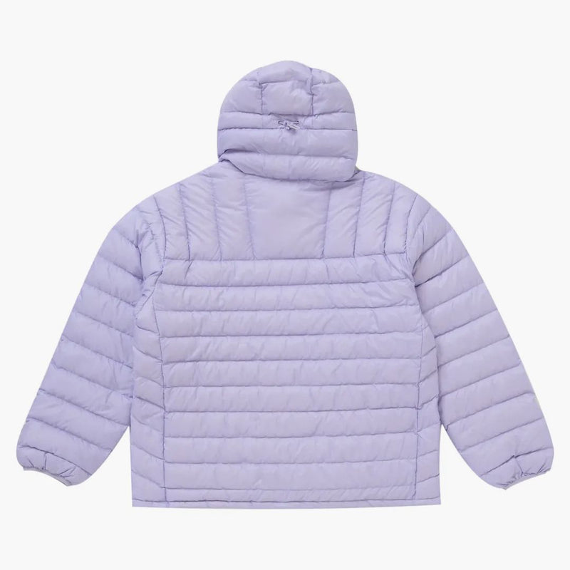 Supreme Micro Down Half Zip Hooded Pullover (FW24) Lilac
