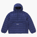 Supreme Micro Down Half Zip Hooded Pullover (fw24) Navy