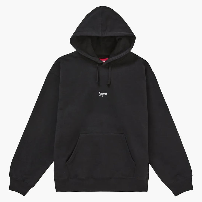 Mikina s nejvyšším mikro logem (FW24) Černá