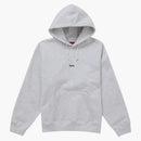 Spettaio con cappuccio supremo micro logo (FW24) Grigio