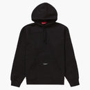 Supreme Micro Logo Hooded Sweatshirt (ss22) Black