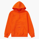 Supreme micro logo hooded sweatshirt (SS22) Dark Orange