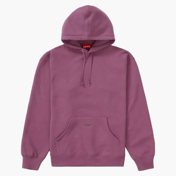 Supreme Micro Logo Hooded Sweatshirt (SS22) Dusty Palm