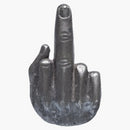 Supreme Middle Finger Pin Silver