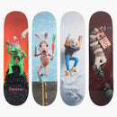 Supreme Mike Hill Brains & Regretter & Runner & Snake Trap Skateboard Deck Multi Set