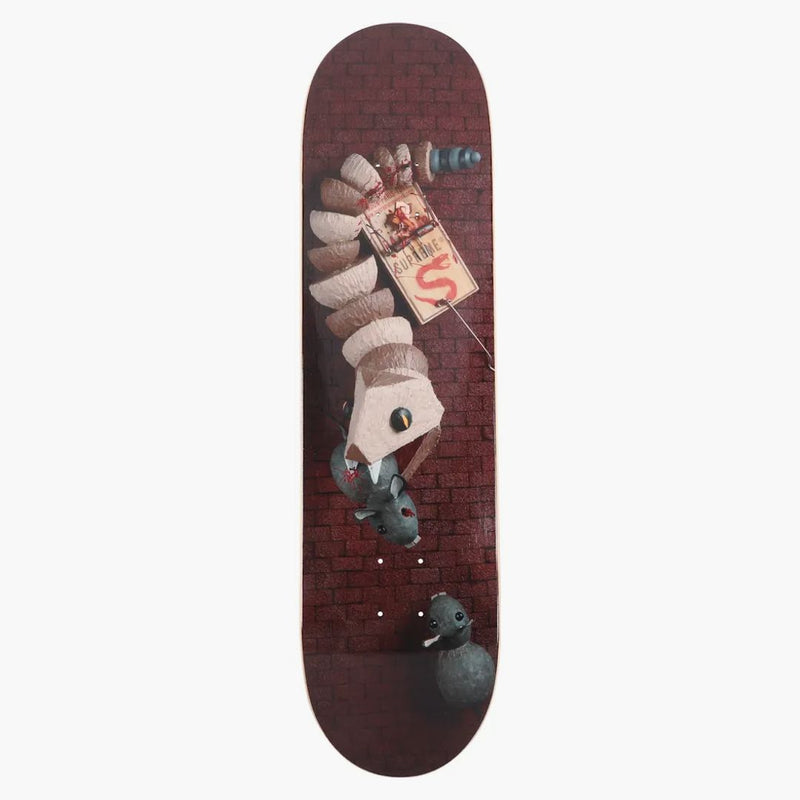 Supremo Mike Hill Snake Trap Skateboard Deck Multi