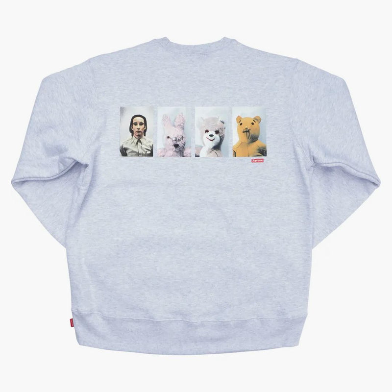 Nejvyšší Mike Kelley Ahhyouth! Mikina Crewneck Ash Grey