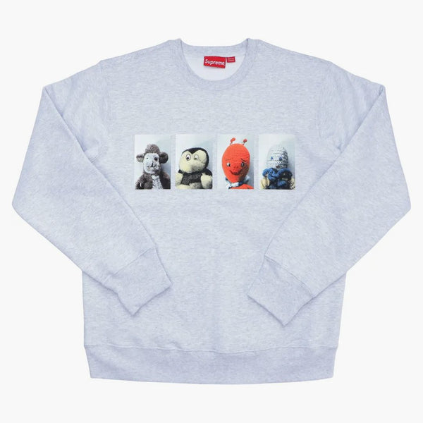 Nejvyšší Mike Kelley Ahhyouth! Mikina Crewneck Ash Grey