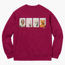 Supremo Mike Kelley Ahhyouth! Spaccatura della crenatura Magenta scura