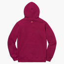 Supreme Mike Kelley Franklin undertecknar alliansfördraget med franska tjänstemän huva tröja mörk magenta