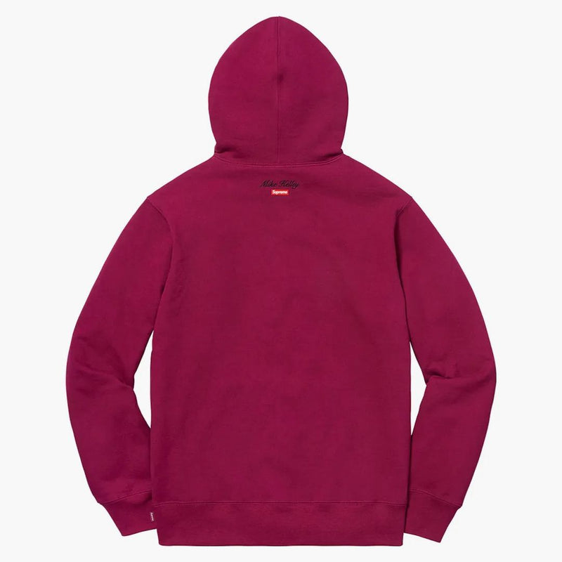 Supreme Mike Kelley Franklin undertecknar alliansfördraget med franska tjänstemän huva tröja mörk magenta