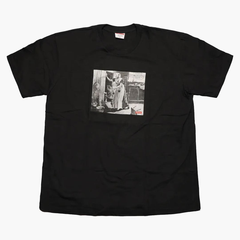 Supreme Mike Kelley Hiding From Indians Tee Black