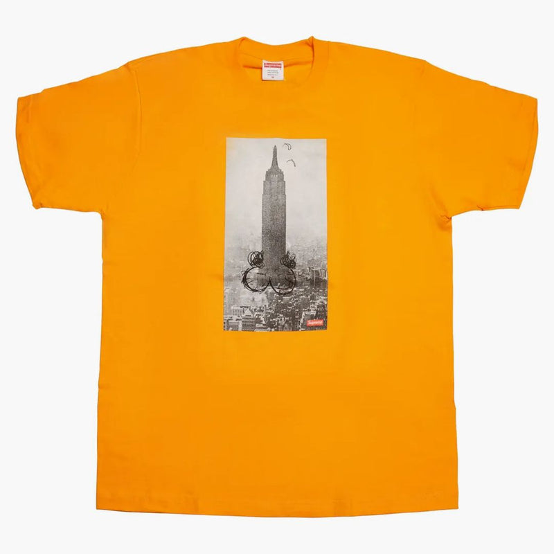 Nejvyšší Mike Kelley The Empire State Building Tee Bright Orange