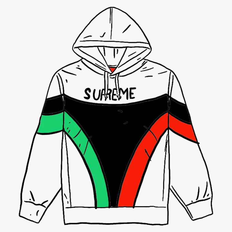 Supreme Milan Hooded Sweatshirt White