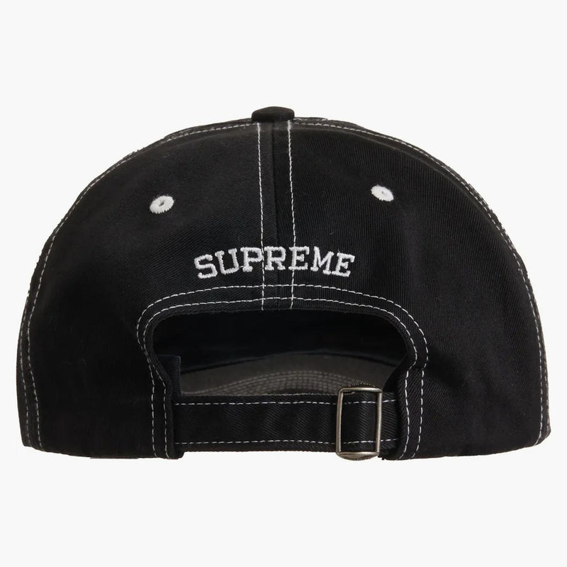 Supreme Milano Patch 6-panel Black