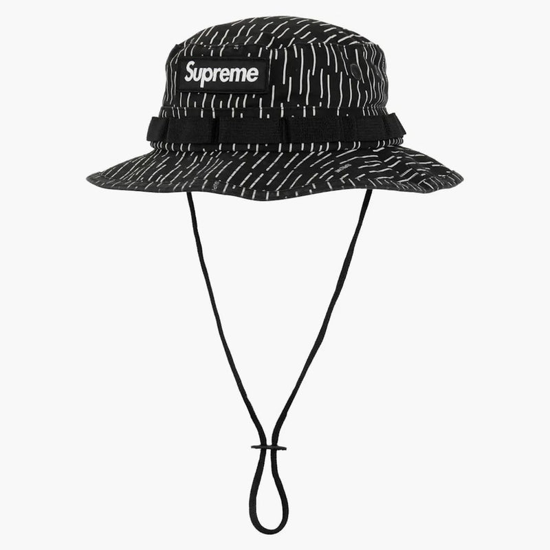 Najwyższa wojskowa boonie (FW24) Black Raindrop