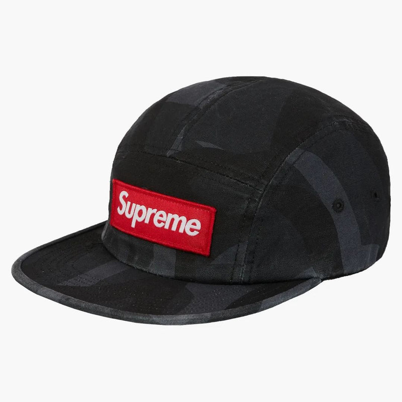 Nejvyšší vojenský táborový čepice (FW19) Black Tribal Camo