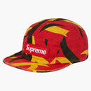 Supreme Military Camp Cap (fw19) Red Tribal Camo