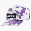 Supreme Military Camp Cap (FW20) Purple Digi Camo