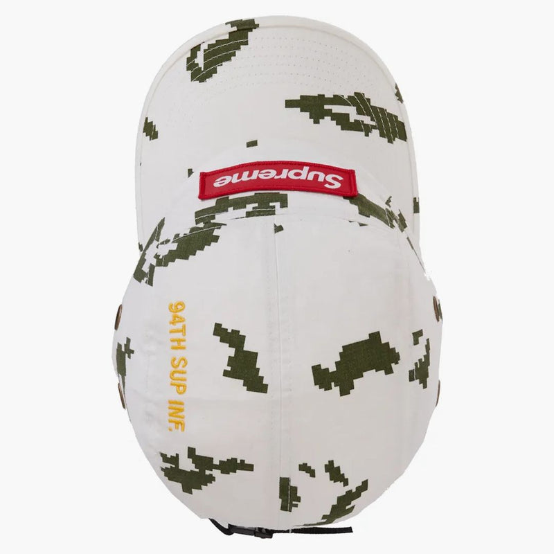 Supreme Military Camp Cap Cap (FW21) Camo russo bianco