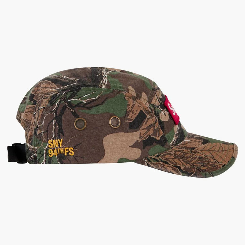 Supreme Military Camp Cap (FW22) Branch Olive Camo